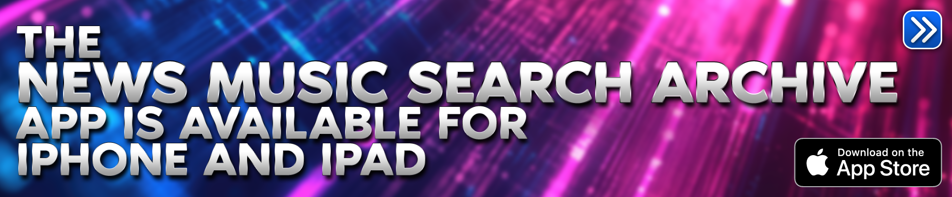 The News Music Search Archive App is available for iPhone and iPad